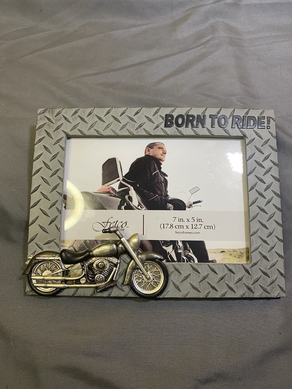 Fetco Born To Ride Picture Frame 5x7